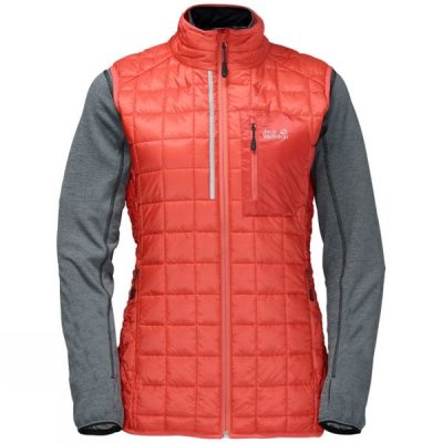 Chaquetas Jack Wolfskin DryNetic 3-in-1 Mujer Coral - Chile BIK174920